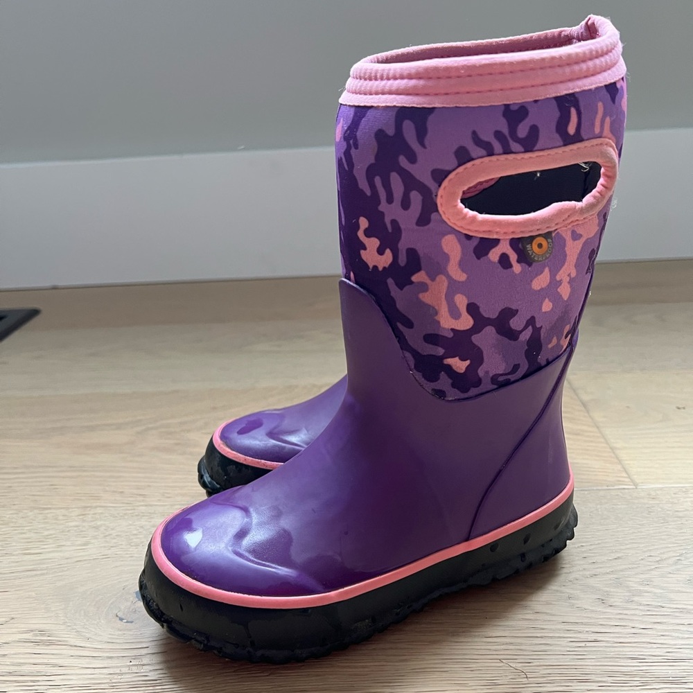 Bog boots size 12 EUC